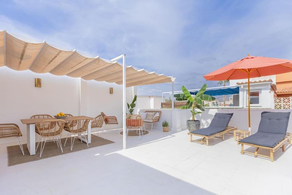 Downtown Flat With 46 Sqm Private Rooftop Terrace Μάλαγα Εξωτερικό φωτογραφία